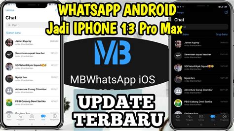 Update Lagi Cara Merubah Whatsapp Android Menjadi Whatsapp Iphone