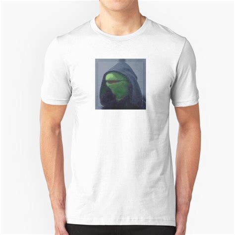 Hooded Kermit Meme Evil Kermit Meme T Shirts Hoodies Stickers Cotton