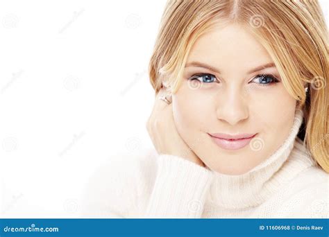 Blonde Encantador Foto De Archivo Imagen De Retrato