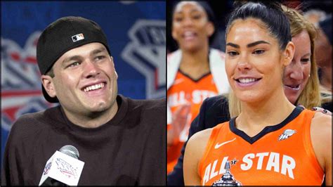 Kelsey Plum chuckles with minority share owner Tom Brady in Aces WNBA ...