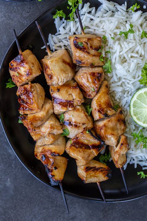 30 Minute Honey Chicken Skewers Extra Juicy Momsdish