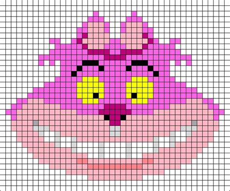 Disney Cheshire Cat Perler By Geekyassassin31 On Deviantart Alice In