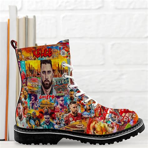 CHIEFS travis Kelce Unisex Boots - Etsy