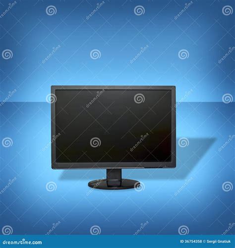 LCD - Liquid Crystal Display Acronym, Technology Concept Background