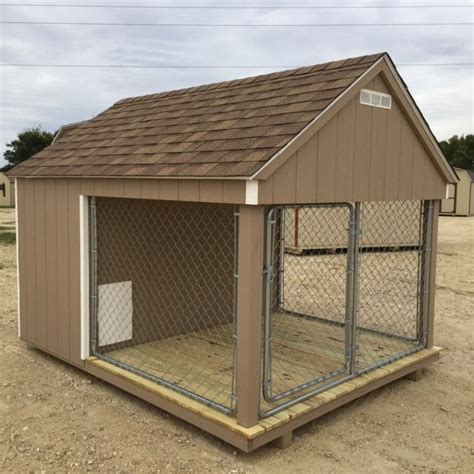 8x10 Dog Kennel For Sale Lone Star Structures 030020823 Dog