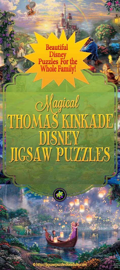 These Thomas Kinkade Disney Puzzles are totally enchanting? You’ll find ...