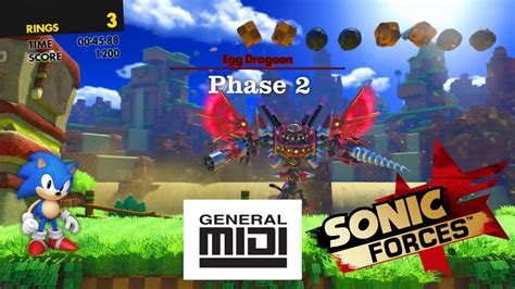 Sonic Forces Egg Dragoon Phase 2 MIDI YouTube