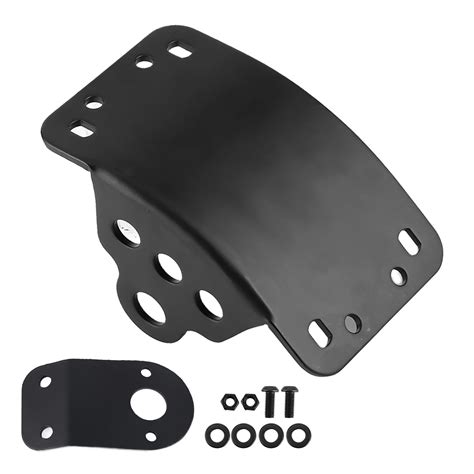 Side Mount License Plate Taillight Bracket Kit Fit For Cruiser Bobber