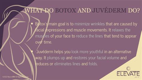 Botox® Vs Juvéderm Which Is Best For You Elevate