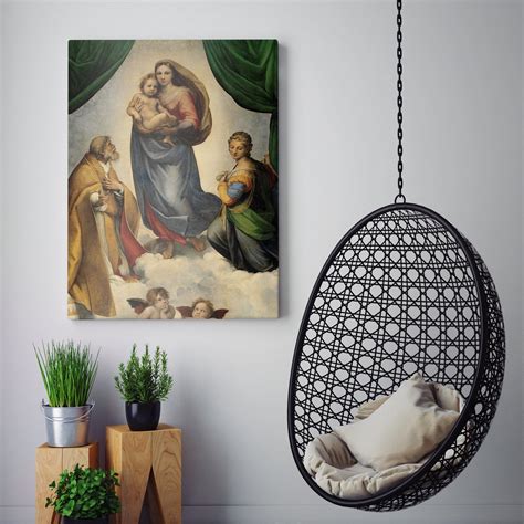 The Sistine Madonna Raphael Canvas Wall Art Prints – Big Canvas Art Prints