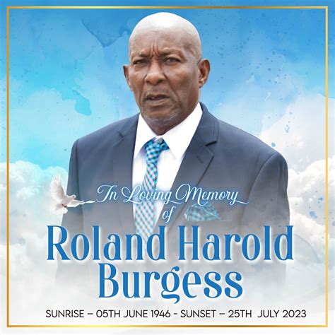 Passages by Belgroves - Celebrating the life of Roland Harold Burgess