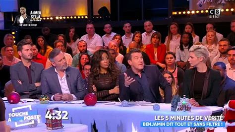 TPMP Benjamin Castaldi menace ceux qui lont blacklisté les larmes