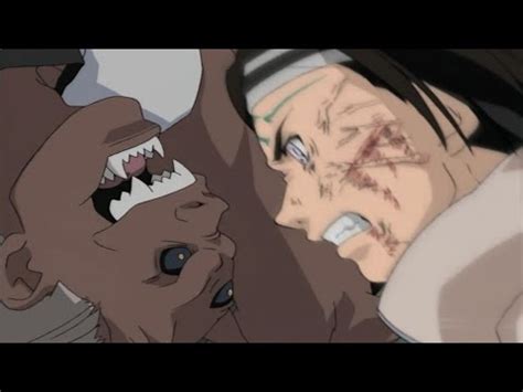 NEJI VS KIDOMARU Neji BRABO Usa Oito Trigramas E Punho Suave E