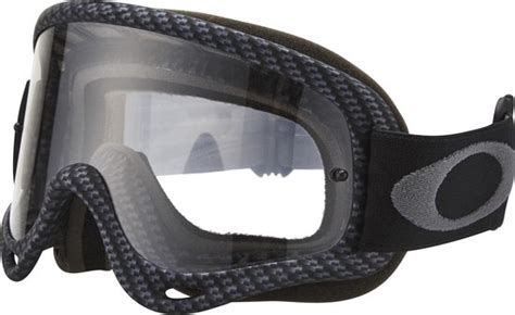 Oakley O Frame Mx True Carbon Fiber Clear Goggle Volwassenen