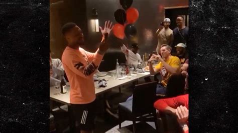 NBA's Damian Lillard Has Bubble Birthday Party, Gives Pump Up Speech to ...