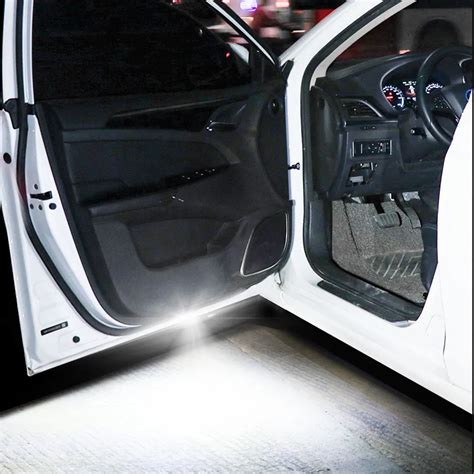 Luz Led Para Puerta Interior De Coche L Mpara De Se Al Anticolisi N