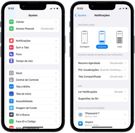 Escolha Como As Notifica Es Aparecem Na Tela Bloqueada Iphone