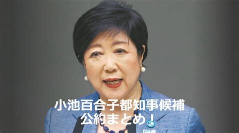 小池百合子都知事候補の公約まとめ！ 8年前「7つのゼロ」政策の進捗状況、新型コロナウイルス対策など新たな公約と今後の展望