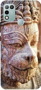 ADZIRE Back Cover For Infinix Hot 10 Play X688B HANUMAN JI MARUTI BAJRANG BALI BALAJI