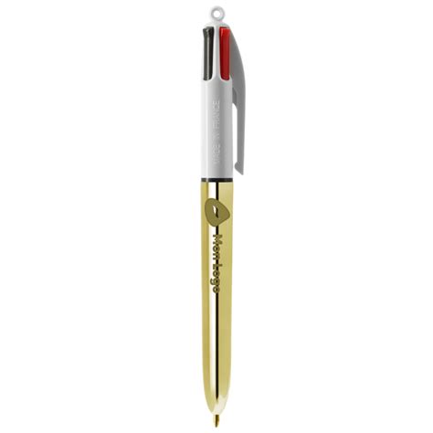 Stylo Bic Couleurs Personnalis Brillant Stylo Bic Pas Cher Bemyself