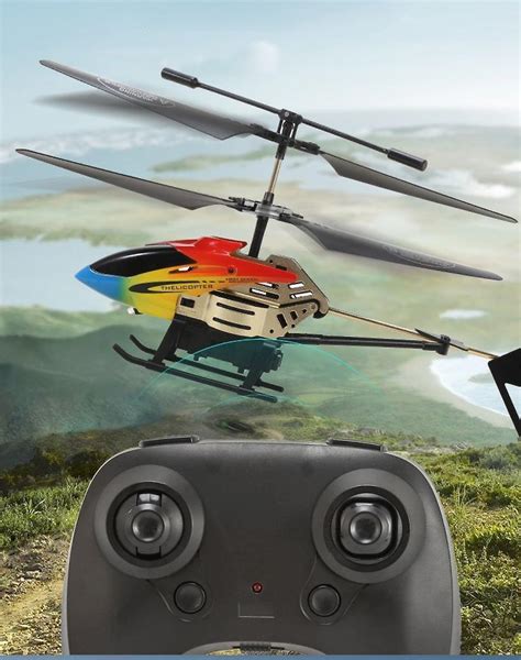 Remote Control Helicopter Aircraft Toy With Altitude Hold One Key