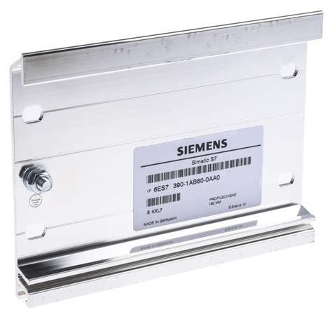 6ES7390 1AB60 0AA0 Siemens Siemens Mounting Rail For Use With SIMATIC