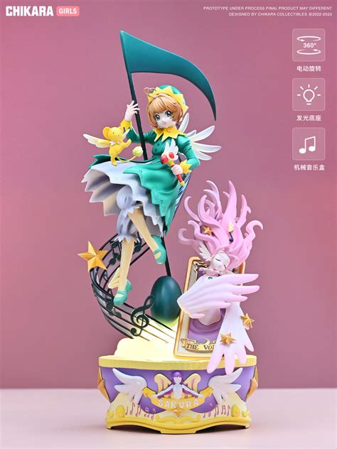 Cardcaptor Sakura Clear Card Chikara Studio Sakura Resin Statue