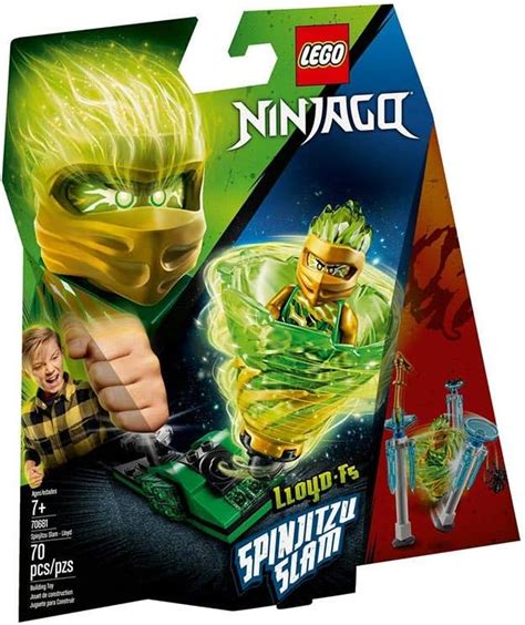 Lego Ninjago 70681 Lloyd S Spinjitzu Slam Spinner 70 Teile Amazon