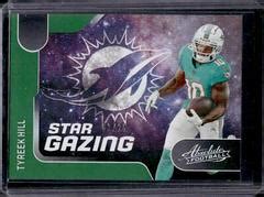 Tyreek Hill Spectrum Green SG 20 Prices 2022 Panini Absolute Star