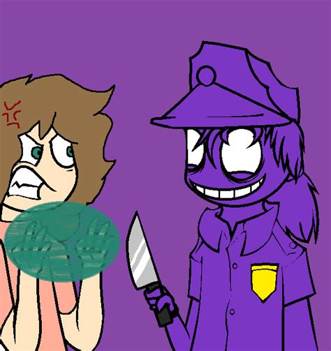 Purple Guy Vs Oc Base By Snowyseal On Deviantart