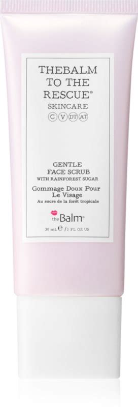 Thebalm To The Rescue Gentle Face Scrub Gommage Doux Purifiant Visage