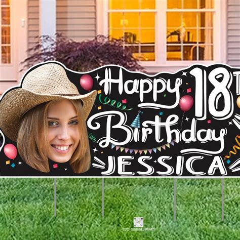 Customizable Birthday Yard Signs - Etsy