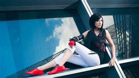 Mirrors Edge Cosplay Hd Girls K Wallpapers Images Backgrounds