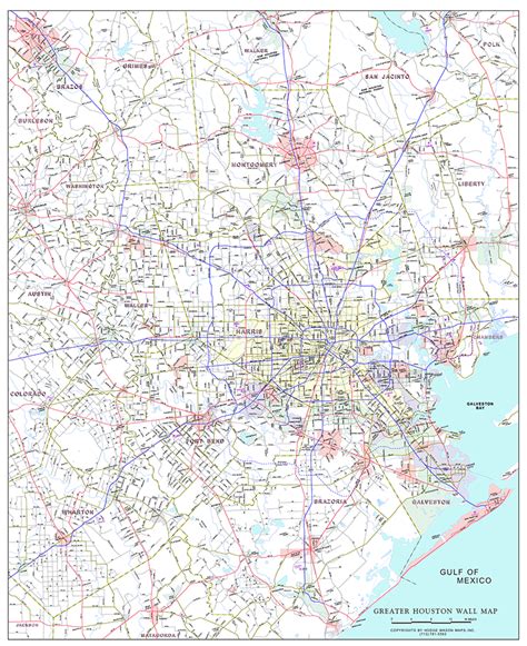 Houston Area Zip Code Map Printable