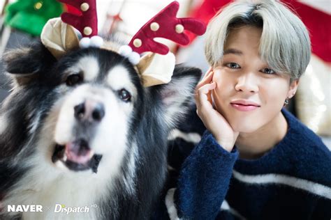 December 25 2019 Bts Jimin Christmas Photoshoot By Naver X Dispatch