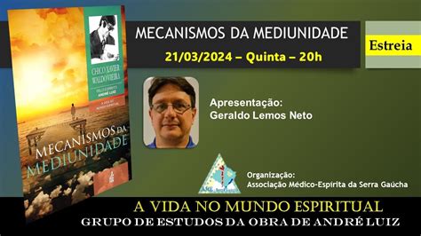 35 AULA 35 ESTUDOS DA OBRA DE ANDRE LUIZ MECANISMOS DA MEDIUNIDADE