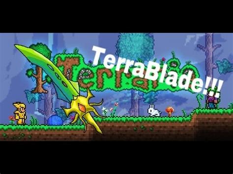 Terraria How To Craft The TeraBlade YouTube