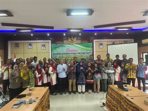 Pemkab Distan Banjar Gelar Sosialisasi Asuransi Usaha Tani Padi