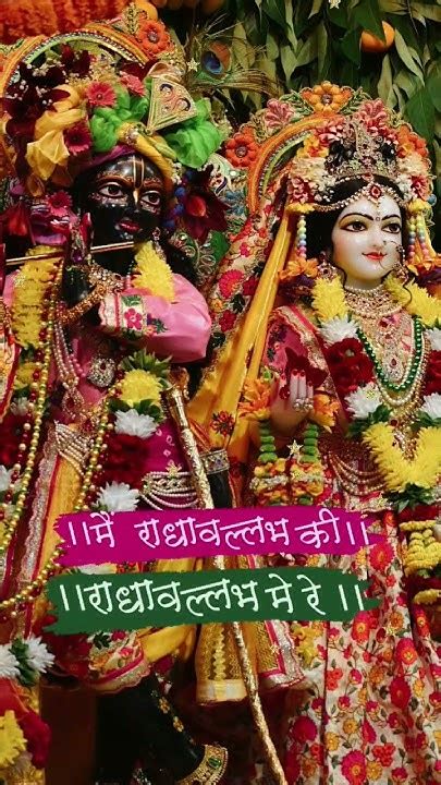 Think Original मैं राधा वल्लभ की राधा वल्लभ मेरे Jai Shri Radhe