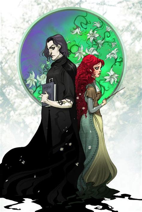 Snape and Lily by Sally-Avernier on DeviantArt