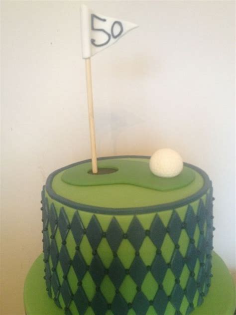 50th Birthday Golf Cake The Great British Cupcakery Facebook