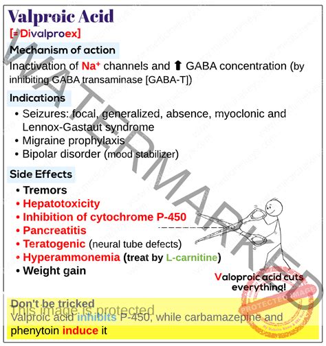 Valproic Acid Medicine Keys For Mrcps