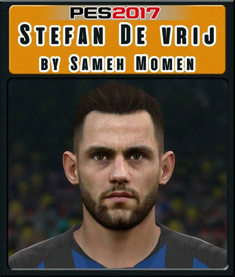 ultigamerz: PES 2017 Stefan De Vrij (Inter Milan, Holland NT) Face