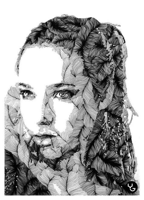 Line Portraits - Valerie White: Visual Arts