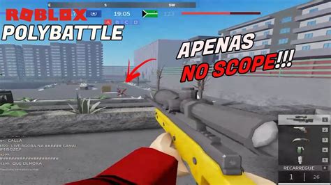 Polybattle Como Jogar De Awp Matando So De No Scope Roblox Youtube