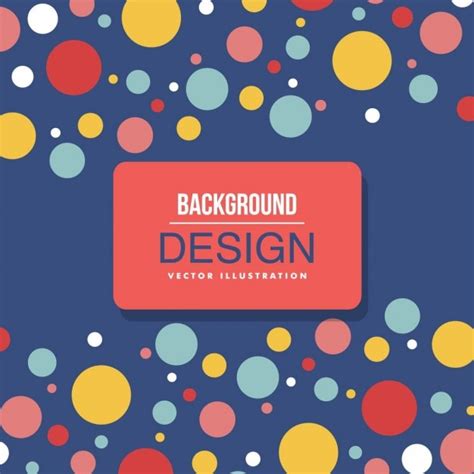 Free Vector | Background with colored dots