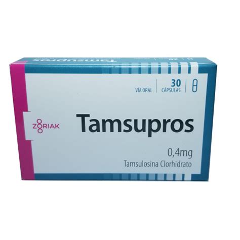 Tamsupros Tamsulosina Mg X Cap Farmago Somos Que Una Farmacia