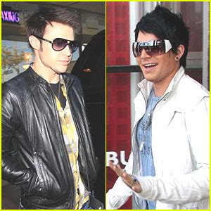 American Idols Kris Allen Adam Lambert Live Adam Lambert Allison