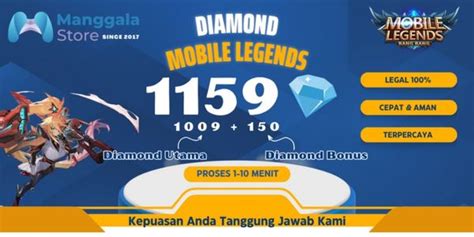 Beli Top Up 1159 Diamonds Mobile Legends Terlengkap Dan Termurah Juni