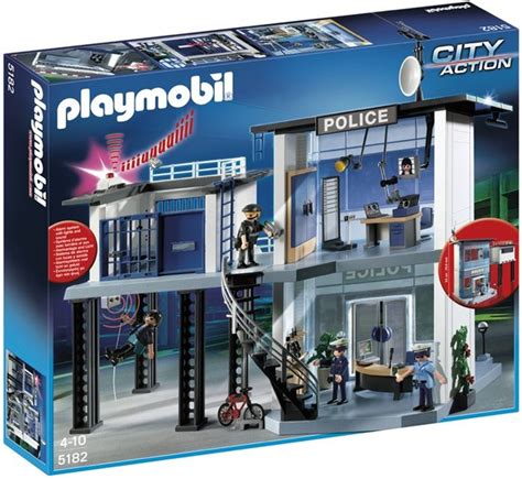 Buy Playmobil Police Station With Alarm System 5182 At Mighty Ape NZ